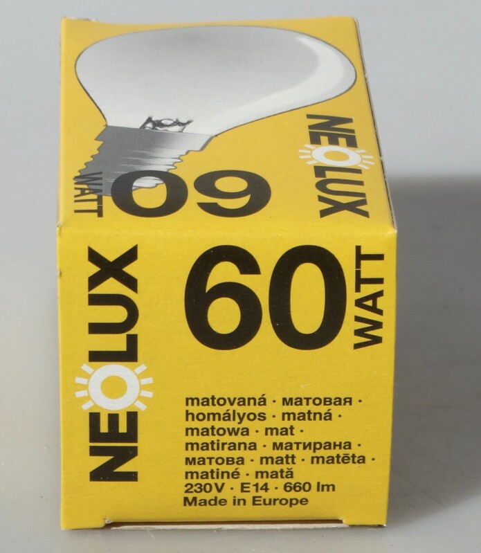 Žárovky NEOLUX 60W matované  230V