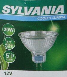 Žárovky SYLVANIA COOLFIT SUPERIA 20W 12V