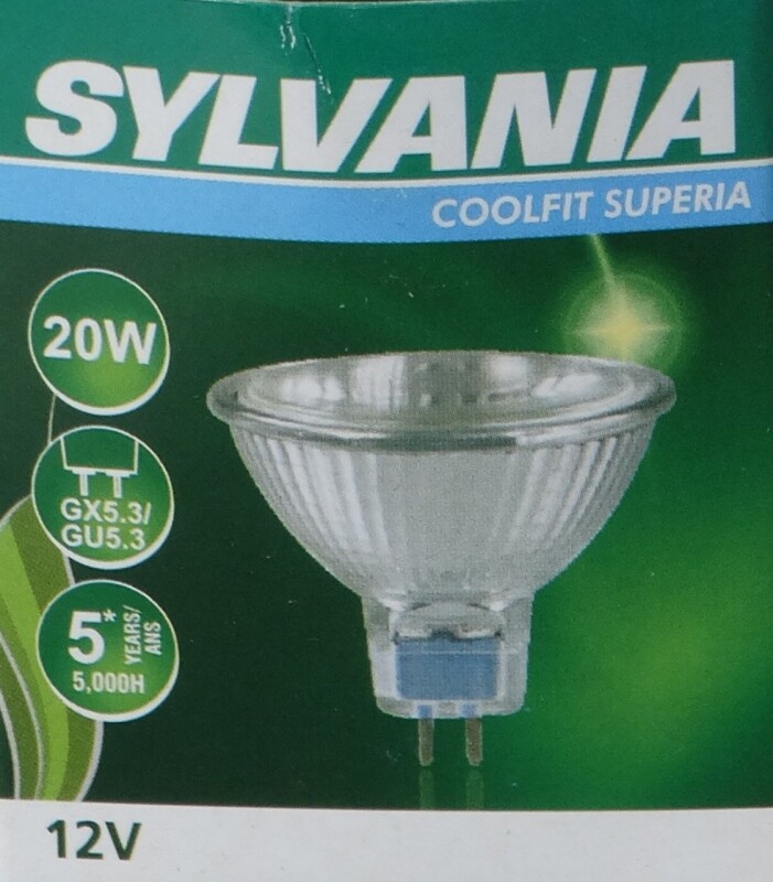 Žárovky SYLVANIA COOLFIT SUPERIA 20W 12V