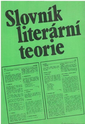 Slovník literární teorie od Štěpán Vlašín