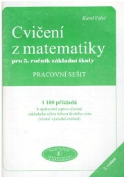 Cvičení z matematiky pro 5. ročník od Karel Valeš