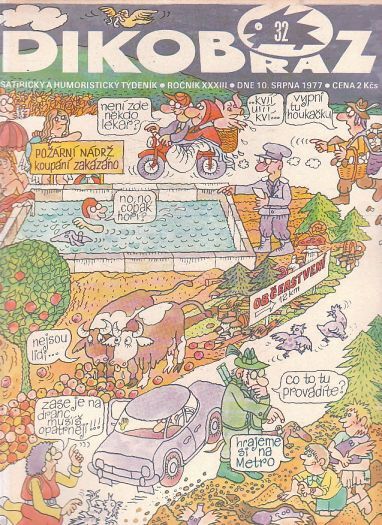 Dikobraz 32, 10.srpení 1977