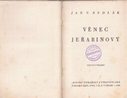 Věnec jeřabinový od Jan Vojtěch Sedlák