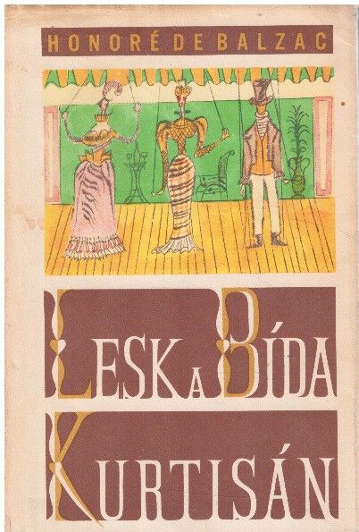 Lesk a bída kurtisán od Honoré de Balzac