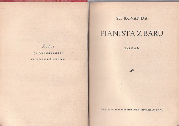 Pianista z baru od Stanislav Kovanda