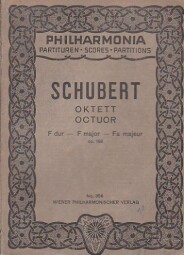Philharmonia-partturen SCHUBERT No 356