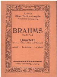 Brahms Quartett