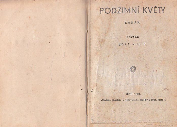 Podzimní květy od Joža Musil