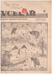 Včelař odborný měsíčník včelařský 1948