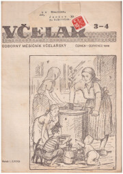 Včelař odborný měsíčník včelařský 1948