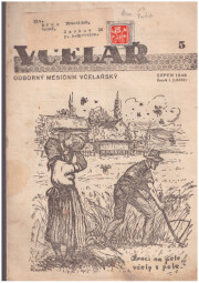 Včelař odborný měsíčník včelařský 1948