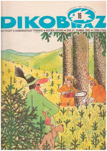 Dikobraz 16, 21. dubna 1982