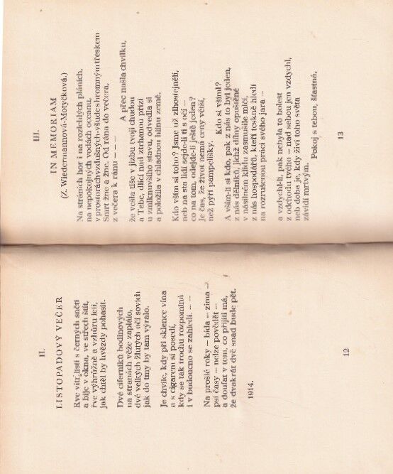 Tristium Pragae – J. S. Machar (1927)