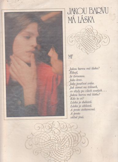 Jakou barvu má láska od Miroslav Hucek.