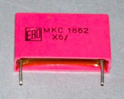 Fóliový kondenzátor MKC 1862 X6
