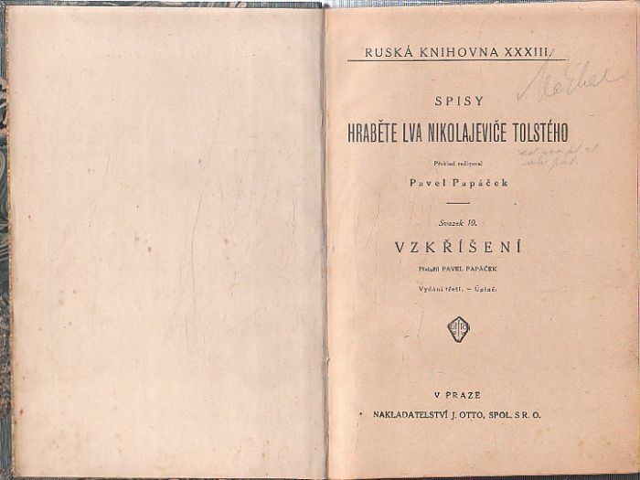 Vzkříšení od Lev Nikolajevič Tolstoj