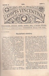 Časopis Vincentina, vázaný ročník 1931 až 1933.