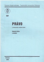 Právo od Bohuslav Halfar a kolektiv